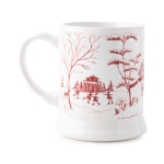 Country Estate Winter Frolic Claus Mug 5\ L, 3.75\ W, 4.5\ H
14 oz