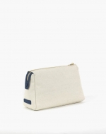 The Medium Canvas Pouch - Pebble Navy