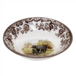 Woodland Black Bear Ascot Cereal Bowl 