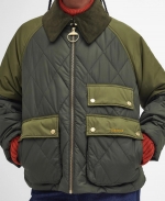 Milby Quilted Jacket - Olive - 6