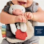 Itzy Lovey Plush and Teether Toy