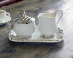 Equestrian Sugar and Creamer Set