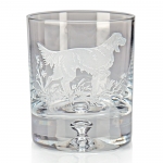 Gun Dogs Double Old Fashioned, Set of Four 