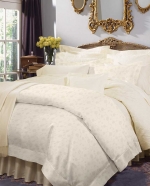 Giza 45 Jacquard Ivory Queen Duvet 