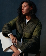 Milby Quilted Jacket - Olive - 14