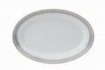 Arcades Grey Oval Platter 16\ 16\ L x 11\ W
