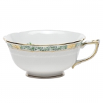 Chinese Bouquet Garland Green Tea Cup 