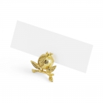 Pomegranate Place Card Holder Set - Gold