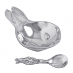 Bunny Porringer & Spoon Set