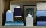 Chelsea Tissue Box Cover Azure