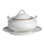 Carlton Gold Covered Tureen 101 Ounces