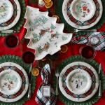 Stewart Tartan Salad Plate