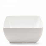 Diamond White Melamine Serving Bowl