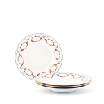 WELLINGTON BIT PATTERN BONE CHINA SOUP PLATE