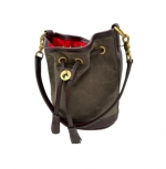 Molly Bag in Waxed Canvas - Olive