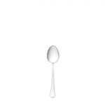 Fairfax Sterling Teaspoon The classic simplicity of this striking pattern offers the eloquence of clean lines enhanced with a highly polished finish. Originally introduced in 1910, the crisp borders and angled tips influenced by the Sheraton style were the prelude to the art deco movement to follow in the 1920s. It\'s a bold look that will never go out of style, as timely today as it was then, offering a graphic statement to any style of d�cor from casual to formal, traditional to contemporary. This will be your go-to flatware for every meal and celebration.

Polish your sterling silver once or twice a year, whether or not it has been used regularly. Hand wash and dry immediately with a chamois or soft cotton cloth to avoid spotting.
