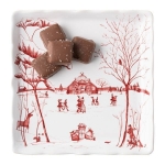 Country Estate Winter Frolic Sweets Tray 8