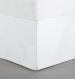 Bari White Queen Bed Skirt