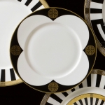 Satori Black Salad Plate