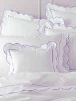 Butterfield Queen Fitted Sheet White Dimensions:  17\ Pocket Depth




