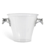 Horse Head Handle Acrylic Ice Bucket