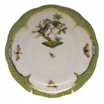 Rothschild Bird Green Border Tea Cup Saucer - Motif #11 