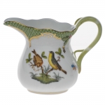 Rothschild Bird Green Border Creamer 3.5\ Height
6 Ounces