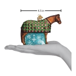 Snowflake Horse Ornament