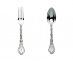 Demidoff Sterling Silver Five Piece Place Setting