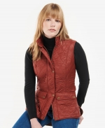 Wray Gilet Vest - Burnt Henna/Brown - 10