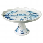 Country Estate Delft Blue Cake Stand 11 1/2