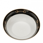 Cheval Black Serving Bowl 9\ Diameter
