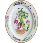 Summerlea Oval Platter 14 1/4\ 
14.25\ Length